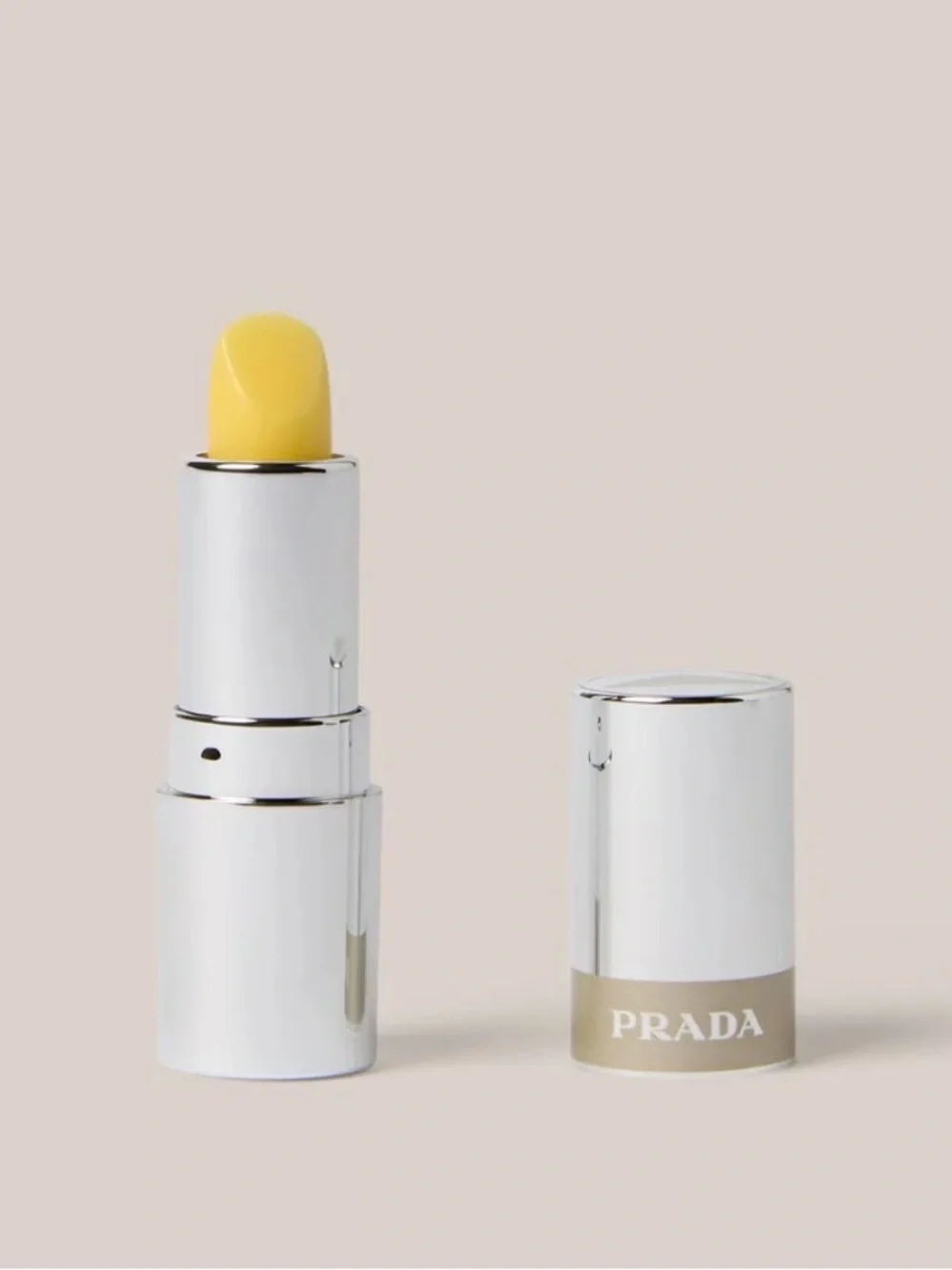PRADA Yellow Nourishing Lip Balm - Sheer Hydration-Travel size